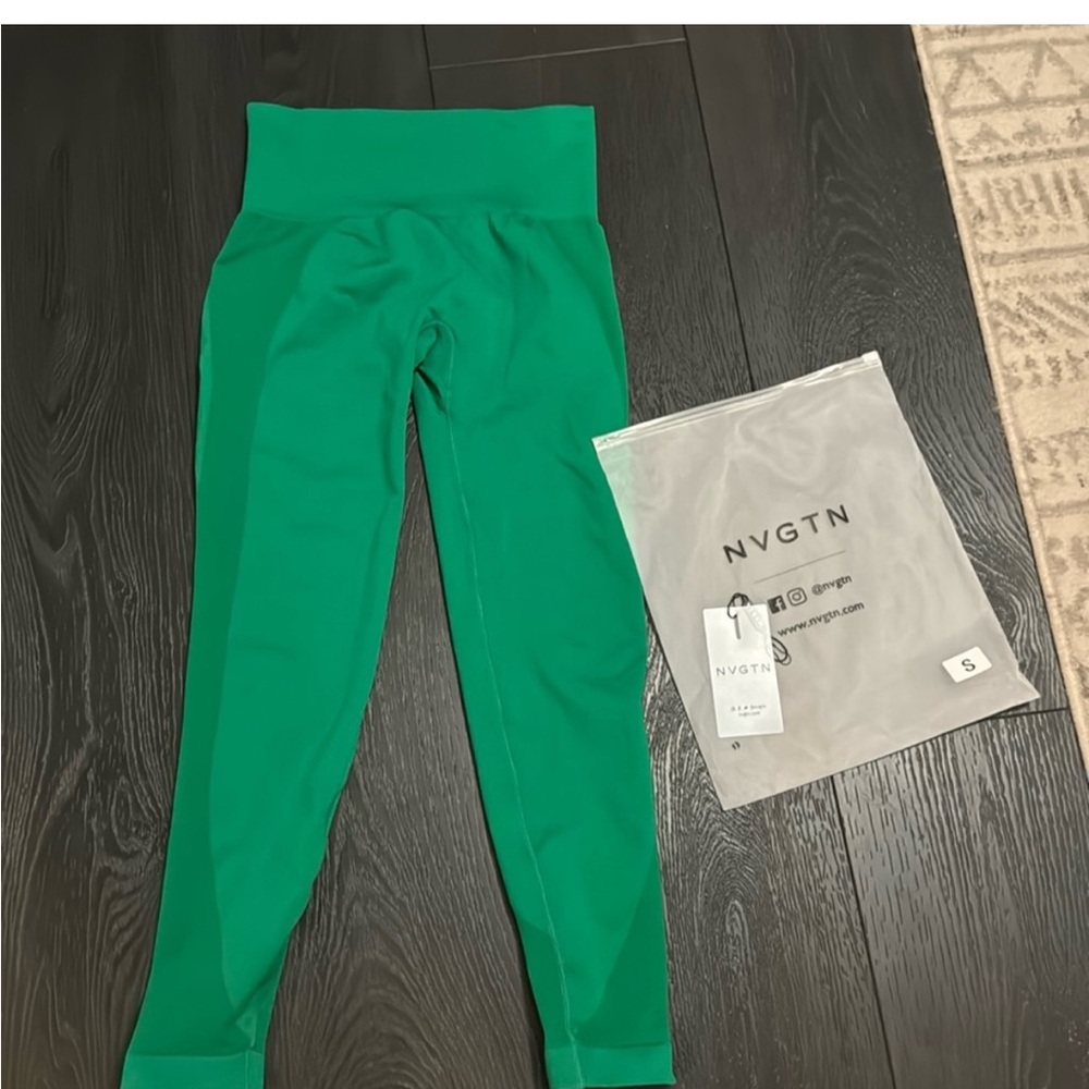 NVGTN Green Leggings limited edition size small